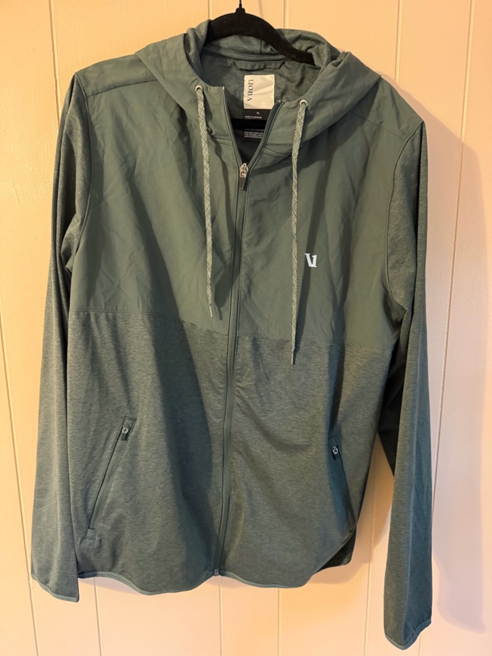 Vuori Sunday Elementary Men's Hooded Zip Jacket